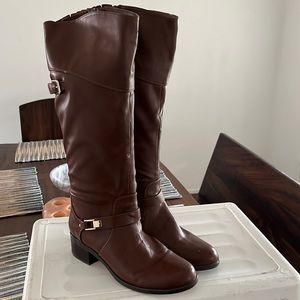 Worn Alfani Tall buckle boots - size 10